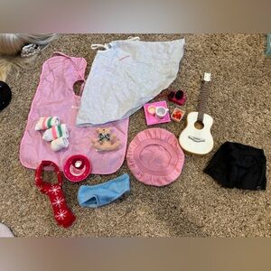 Random American girl doll accessories
